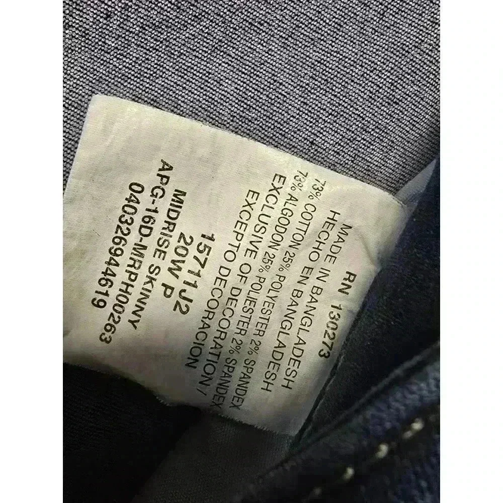 Women's Lee Riders Jeans‎ Blue Skinny 20W